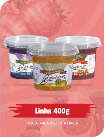 Linha 400g - Geleias e Doces