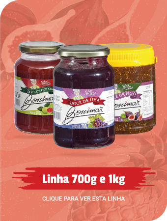 Linha 700g e 1kg - Geleias e Doces